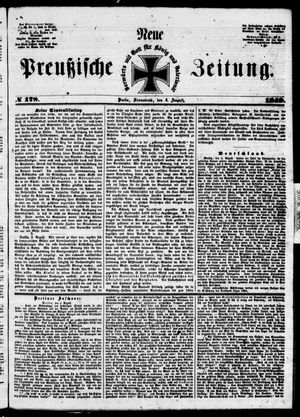 Neue preußische Zeitung vom 04.08.1849