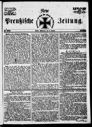 Neue preußische Zeitung vom 08.08.1849