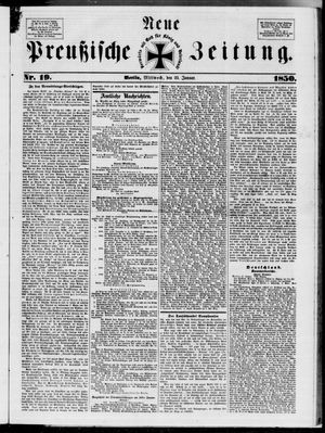 Neue preußische Zeitung vom 23.01.1850