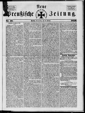 Neue preußische Zeitung vom 28.02.1850