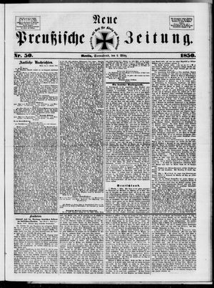 Neue preußische Zeitung vom 02.03.1850