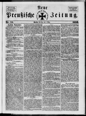 Neue preußische Zeitung vom 08.03.1850