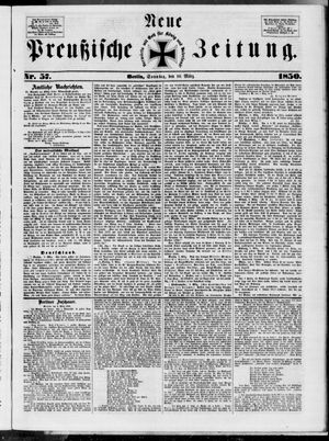 Neue preußische Zeitung vom 10.03.1850
