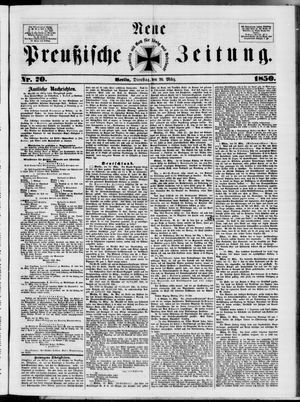 Neue preußische Zeitung vom 26.03.1850