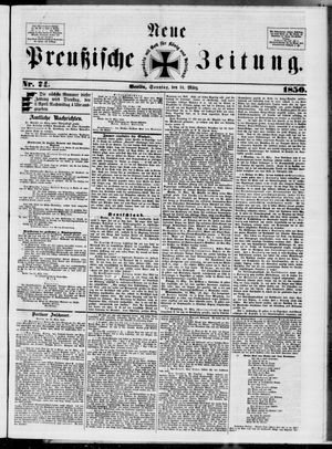 Neue preußische Zeitung vom 31.03.1850