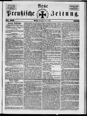 Neue preußische Zeitung vom 05.05.1850
