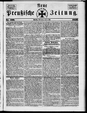 Neue preußische Zeitung vom 15.05.1850