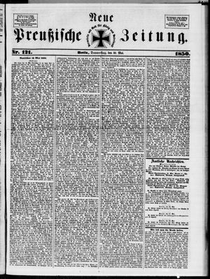 Neue preußische Zeitung vom 30.05.1850