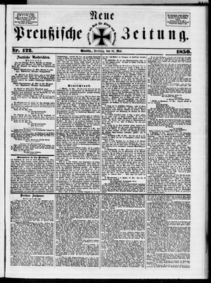 Neue preußische Zeitung vom 31.05.1850