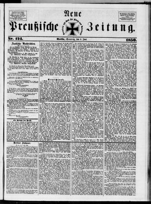 Neue preußische Zeitung vom 02.06.1850