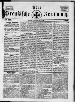 Neue preußische Zeitung vom 06.06.1850