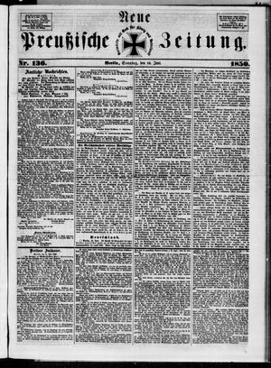 Neue preußische Zeitung vom 16.06.1850