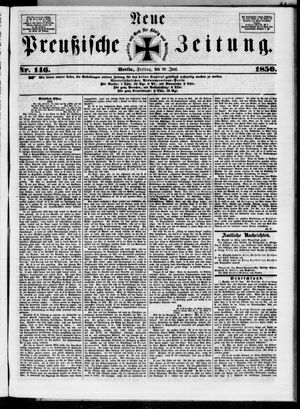 Neue preußische Zeitung vom 28.06.1850
