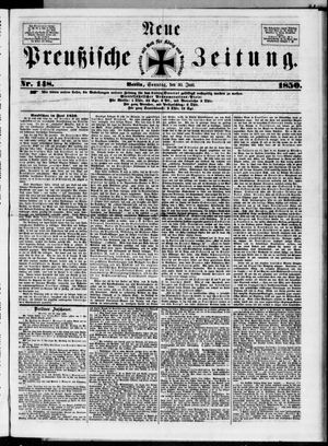 Neue preußische Zeitung vom 30.06.1850