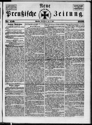 Neue preußische Zeitung vom 03.07.1850
