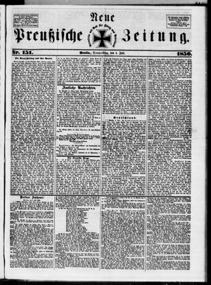 Neue preußische Zeitung vom 04.07.1850