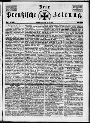 Neue preußische Zeitung vom 05.07.1850
