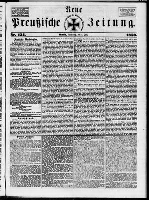 Neue preußische Zeitung vom 07.07.1850