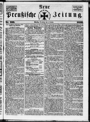 Neue preußische Zeitung vom 08.10.1850
