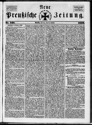 Neue preußische Zeitung vom 25.10.1850