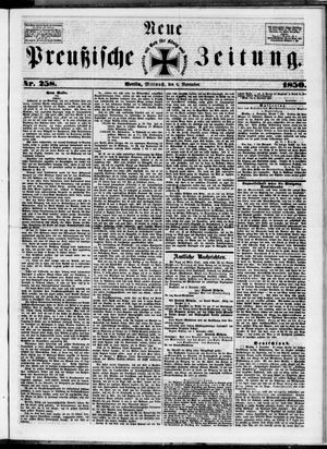 Neue preußische Zeitung vom 06.11.1850