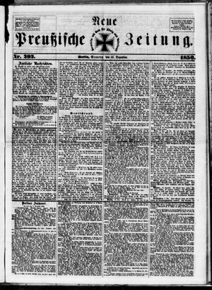 Neue preußische Zeitung vom 15.12.1850