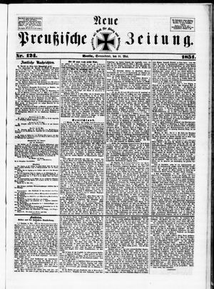 Neue preußische Zeitung vom 31.05.1851