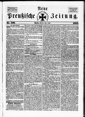 Neue preußische Zeitung vom 06.06.1851