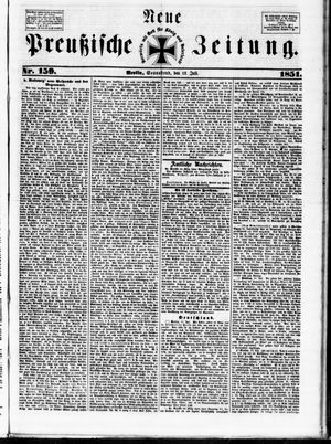 Neue preußische Zeitung vom 12.07.1851