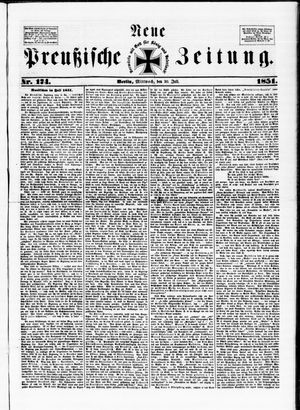 Neue preußische Zeitung vom 30.07.1851