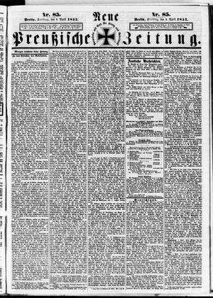 Neue preußische Zeitung vom 09.04.1852