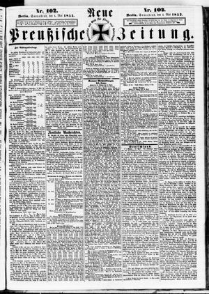 Neue preußische Zeitung vom 01.05.1852