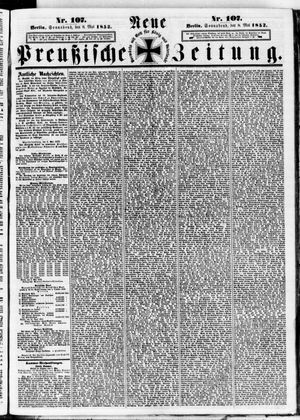 Neue preußische Zeitung vom 08.05.1852