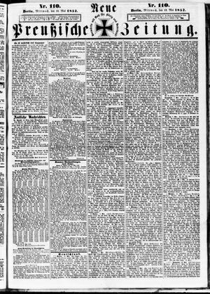 Neue preußische Zeitung vom 12.05.1852