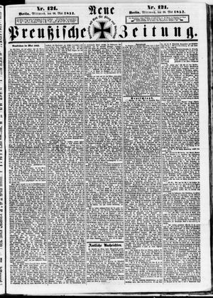 Neue preußische Zeitung vom 26.05.1852