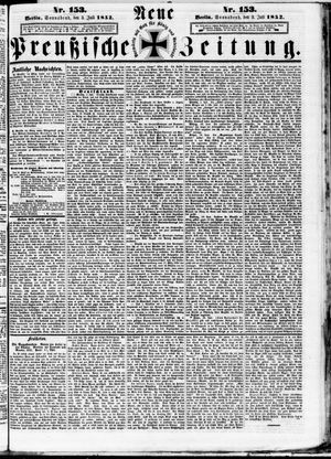 Neue preußische Zeitung vom 03.07.1852