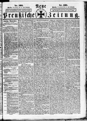 Neue preußische Zeitung vom 13.07.1852