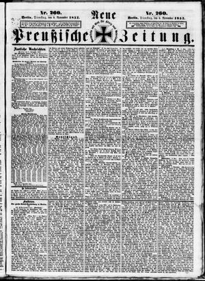 Neue preußische Zeitung vom 09.11.1852