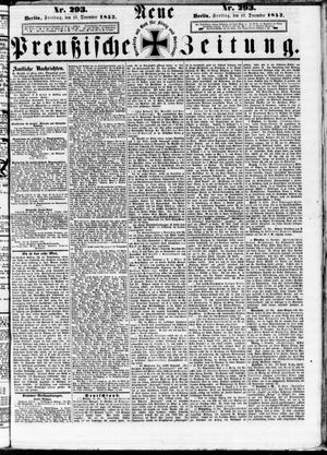 Neue preußische Zeitung vom 17.12.1852