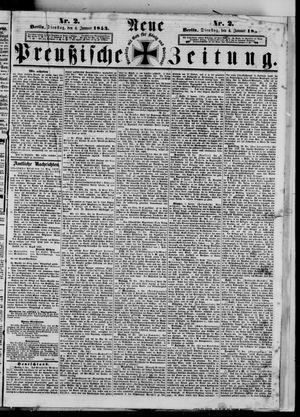 Neue preußische Zeitung vom 04.01.1853