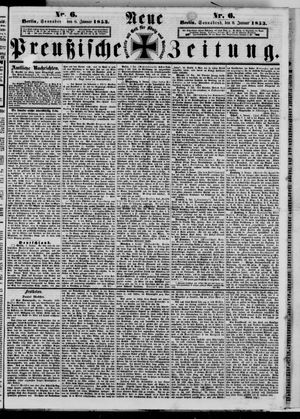 Neue preußische Zeitung vom 08.01.1853