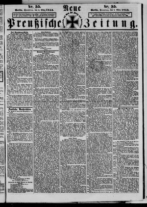 Neue preußische Zeitung vom 06.03.1853