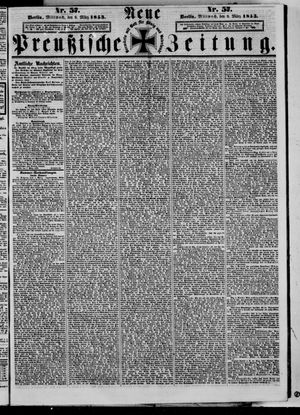 Neue preußische Zeitung vom 09.03.1853