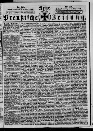 Neue preußische Zeitung vom 10.03.1853