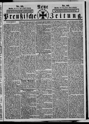 Neue preußische Zeitung vom 08.04.1853