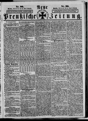 Neue preußische Zeitung vom 27.04.1853