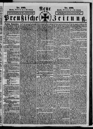 Neue preußische Zeitung vom 04.05.1853