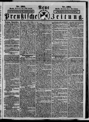 Neue preußische Zeitung vom 08.05.1853