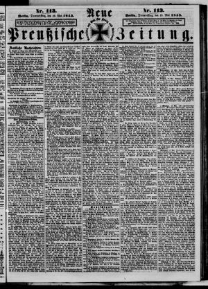Neue preußische Zeitung vom 19.05.1853
