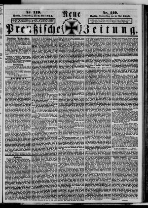 Neue preußische Zeitung vom 26.05.1853